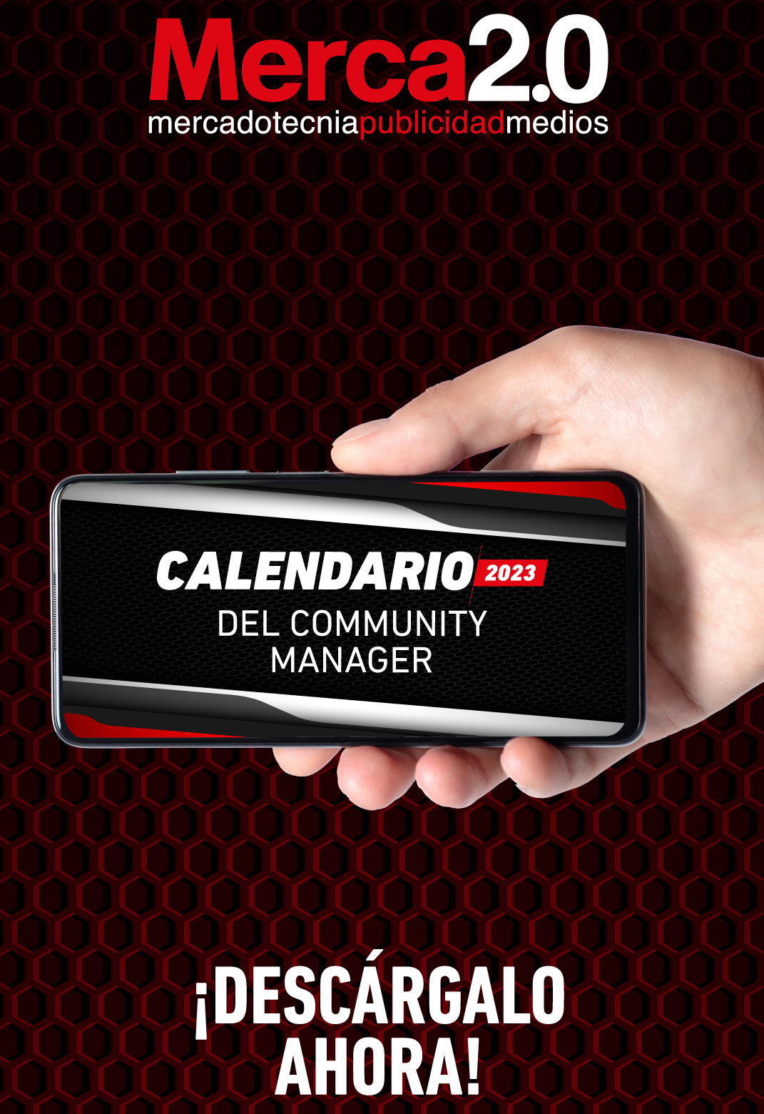 Este es el calendario del Community Manager para 2023