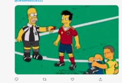 Brasil y España así definen la final los Simpson de la Copa del Mundo